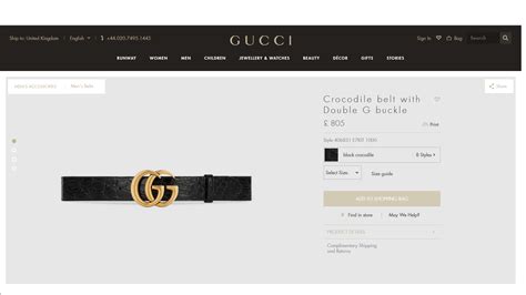 official Gucci website